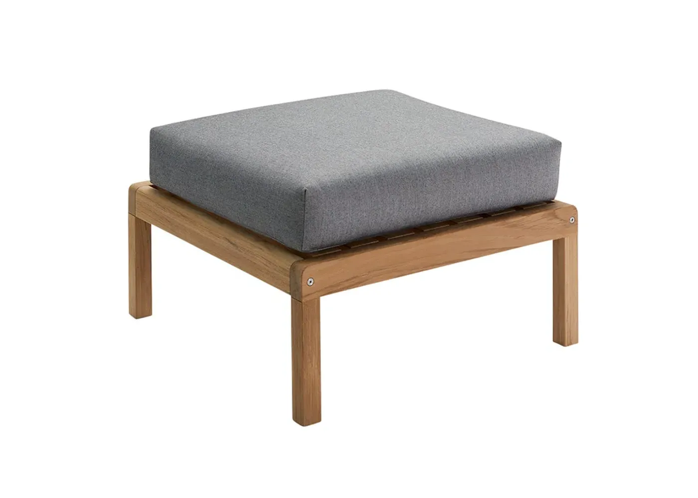 Round Pouf - Ash Wood image