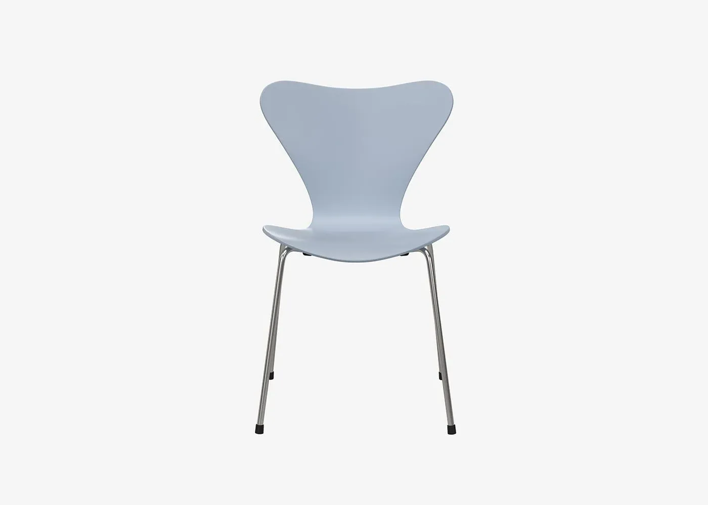 Series 7 Chair with Chrome Legs - Blue