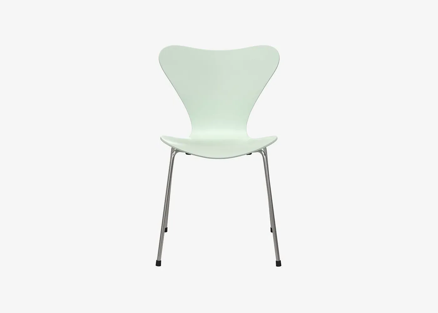 Series 7 Chair with Chrome Legs - Green