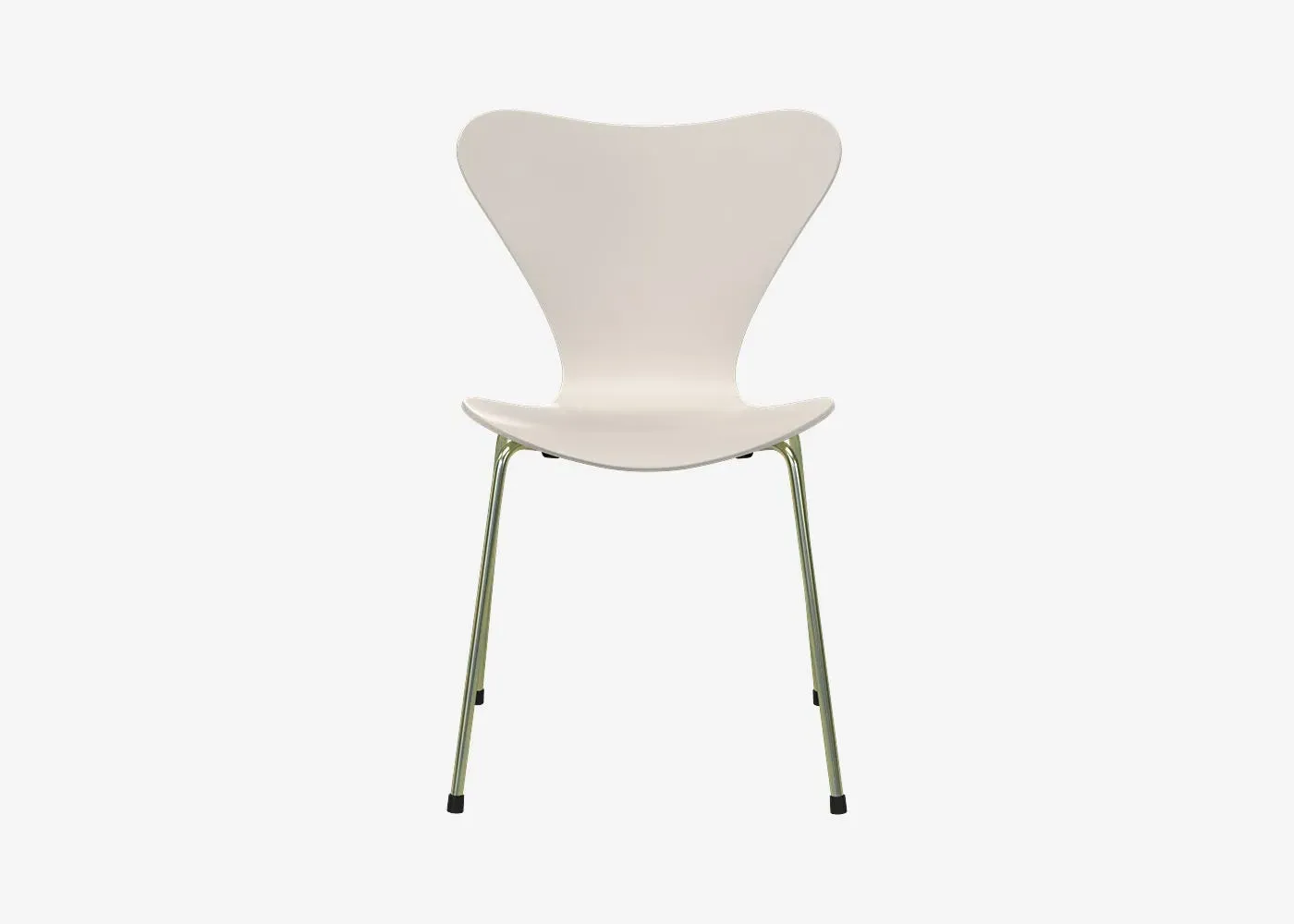 Series 7 Chair with Rainbow Legs - Beige