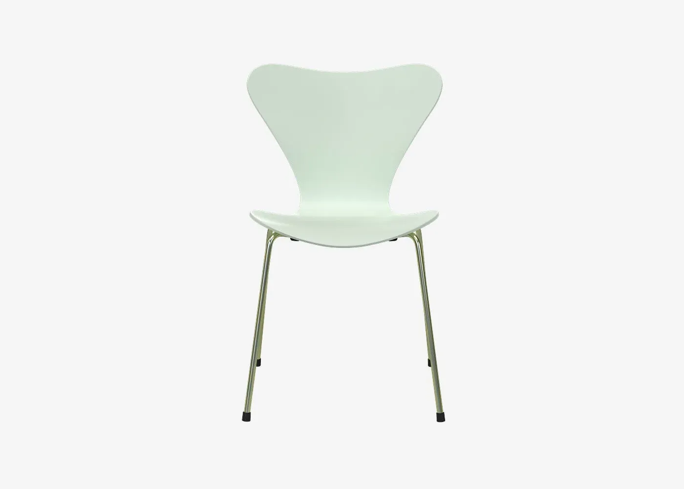 Series 7 Chair with Rainbow Legs - Green