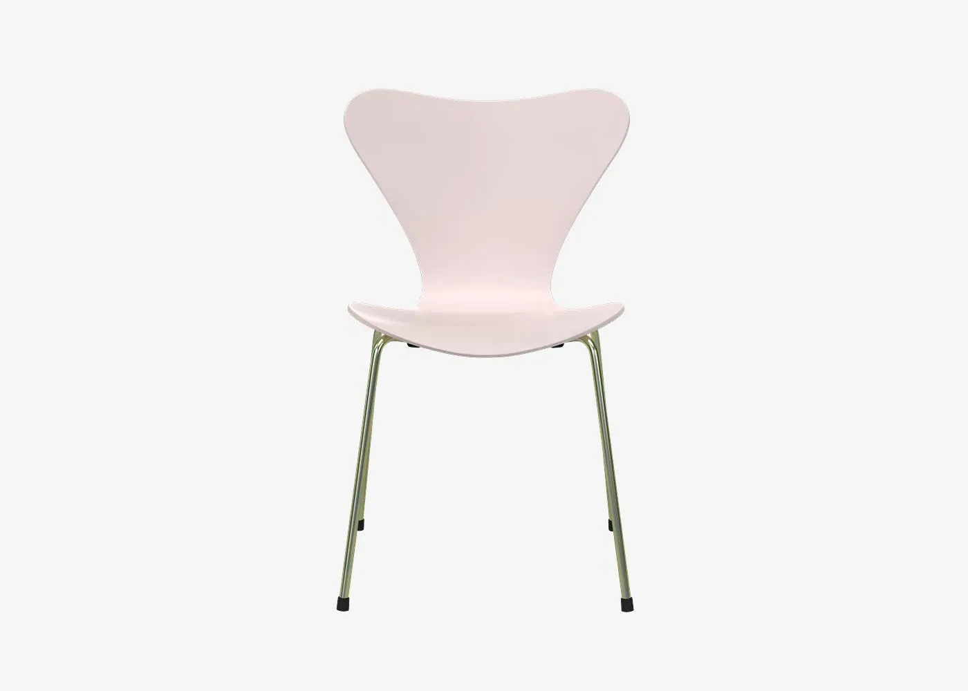 Series 7 Chair with Rainbow Legs - Pink