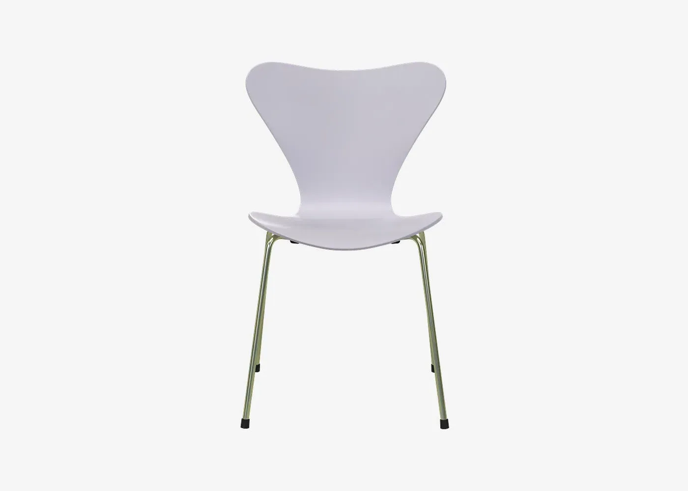 Series 7 Chair with Rainbow Legs - Violet