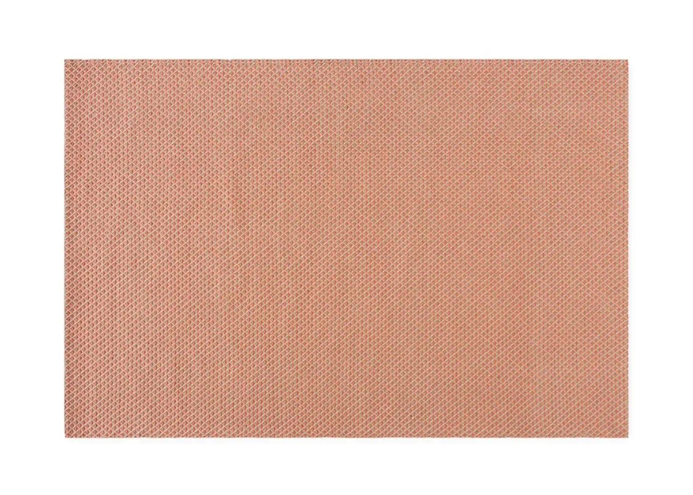Medium Area Rug Hand Loomed - Pink, Wool image