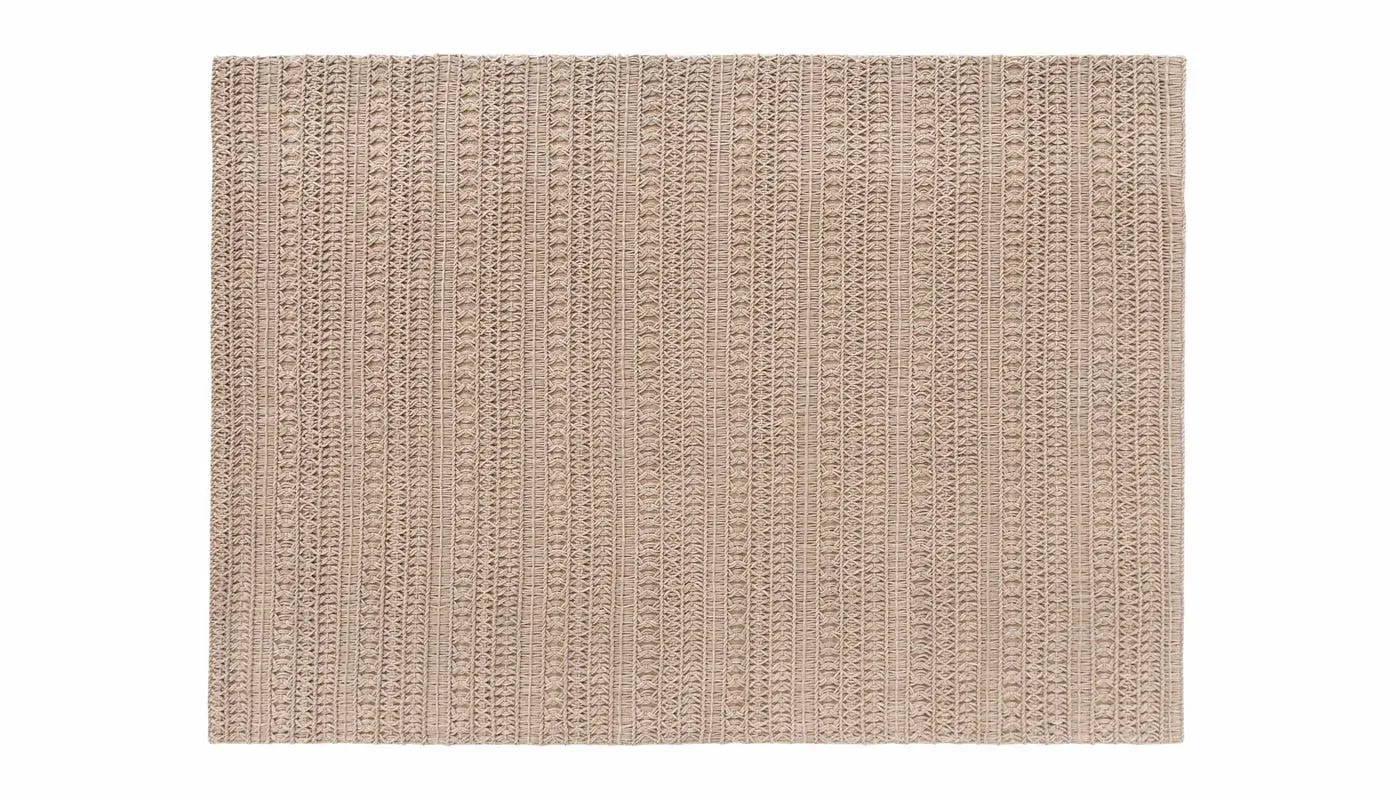 Medium Knotwork Rug - Natural, Wool image