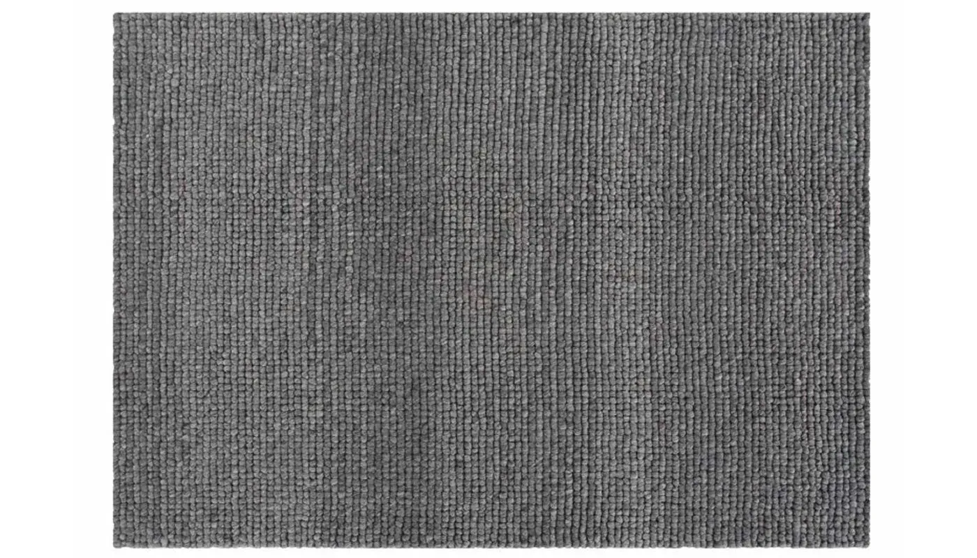 Medium Textured Rug - Grey image