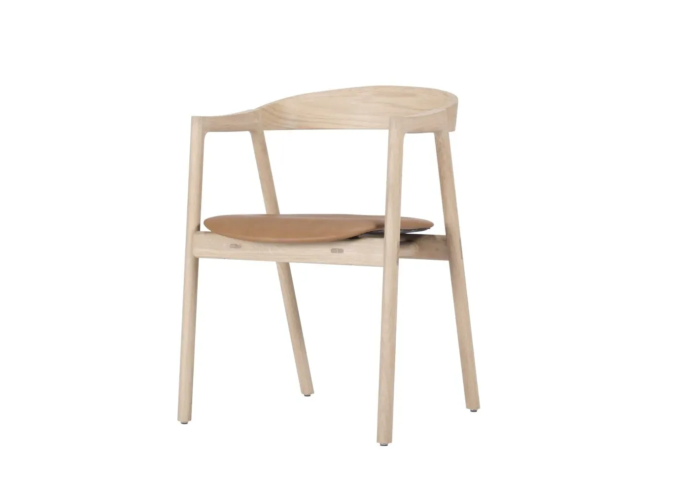 Dining Chair - Nature, Dakar Leather