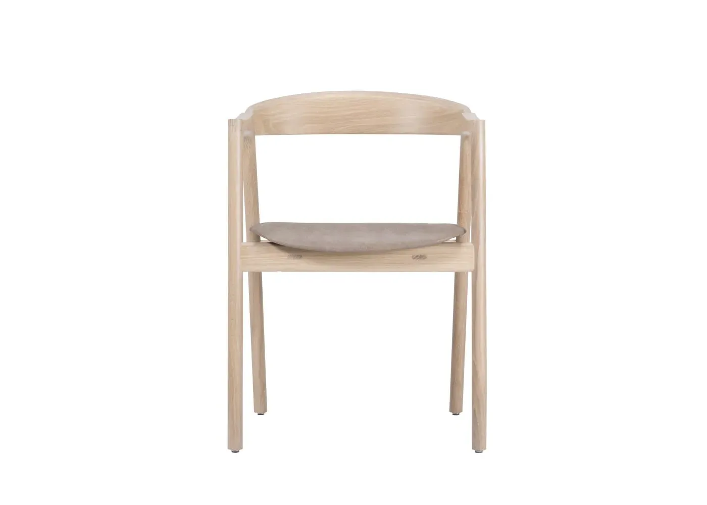 Dining Chair - Stone, Dakar Leather