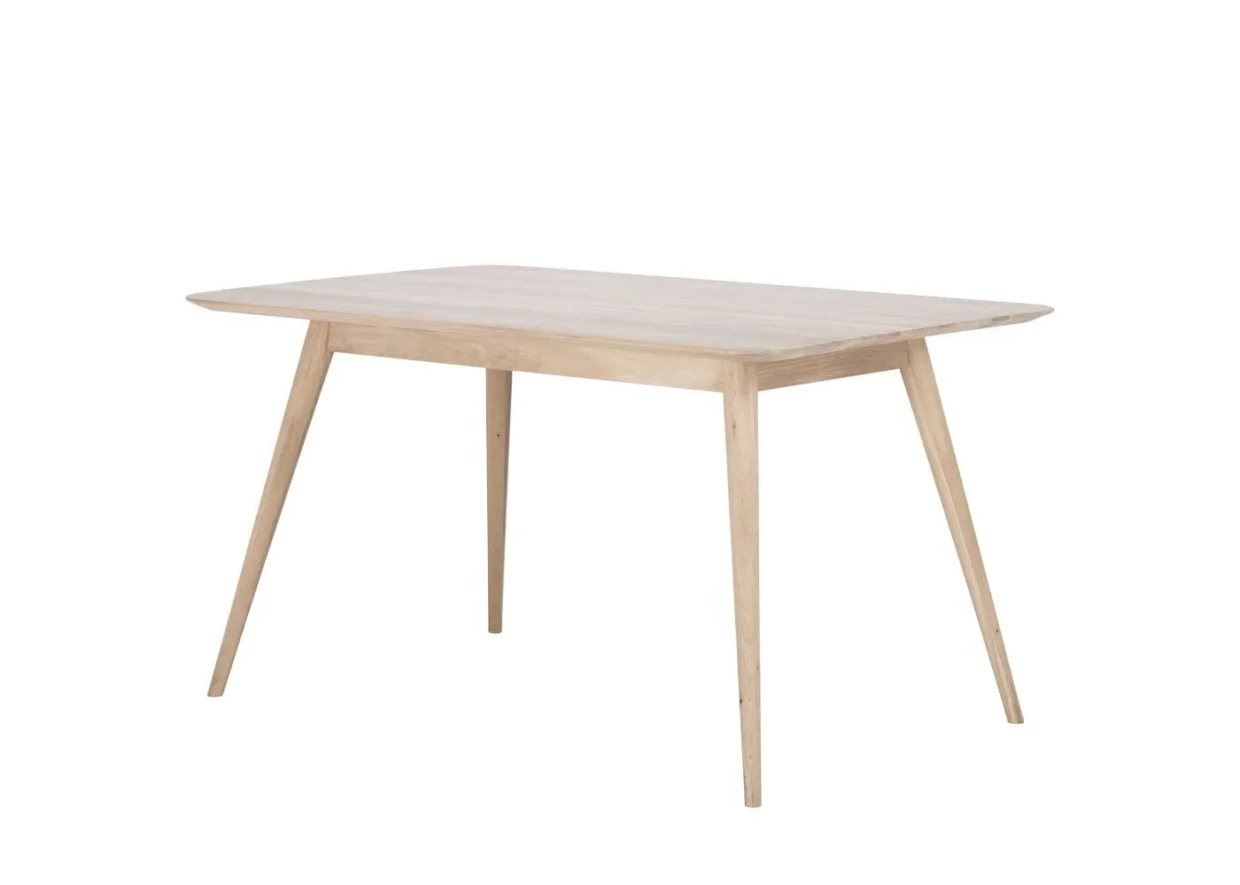 Dining Table - Light Wood, Solid Oak
