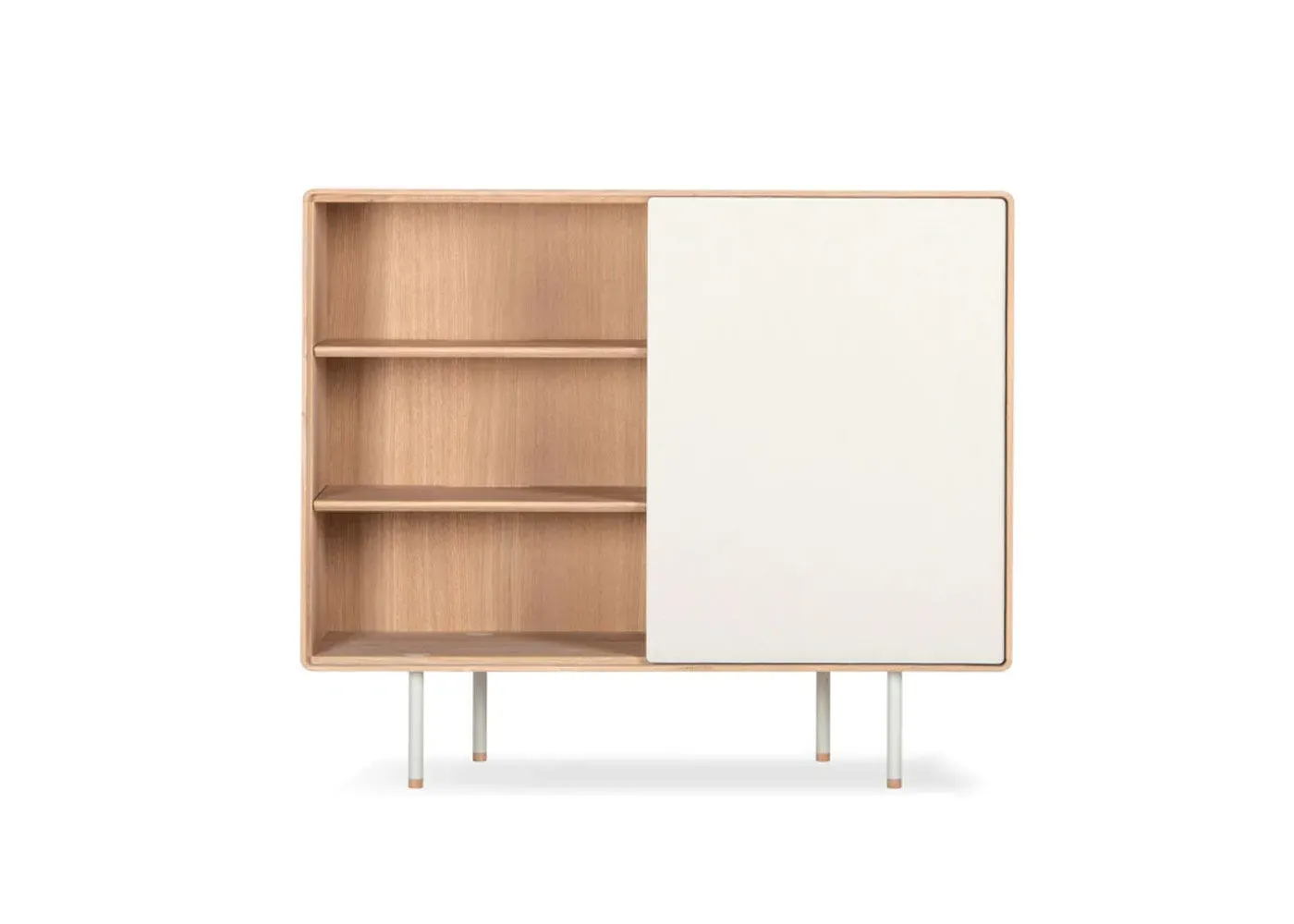 Dresser with Doors - Cream, Oak image