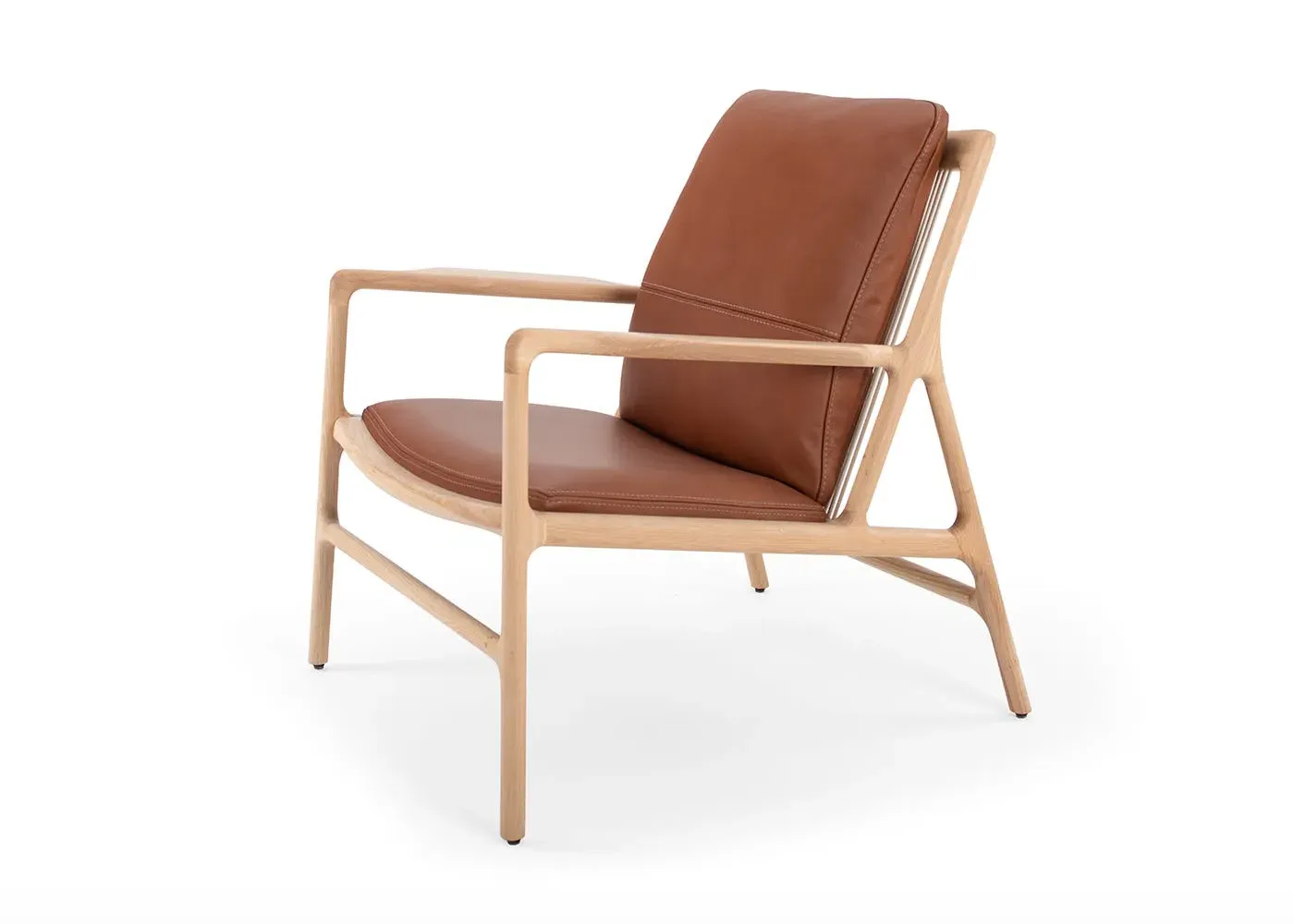 Easy Chair - Brown, Leather image