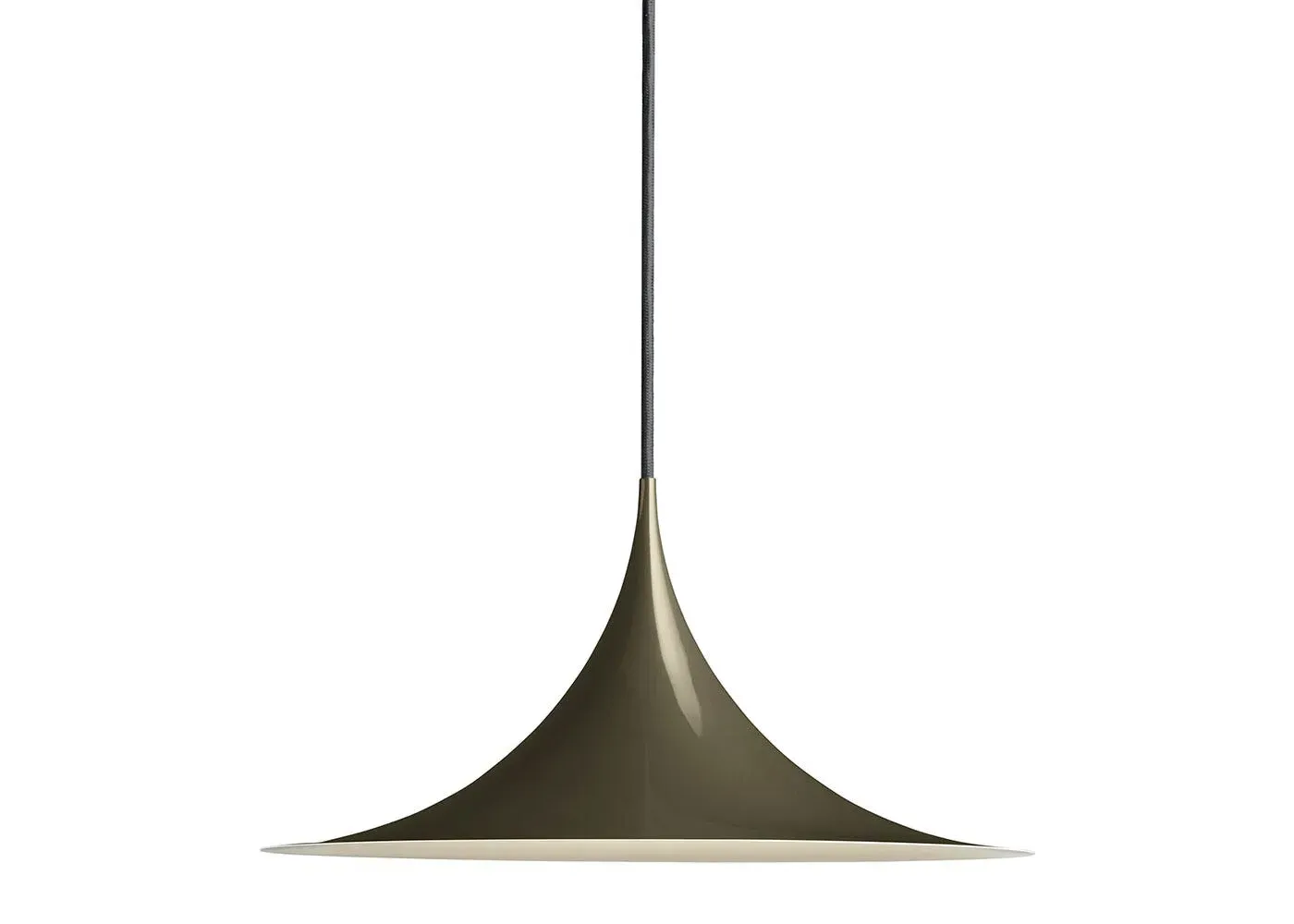 30cm Semi Pendant Light - Dark Cocoa, Metal image
