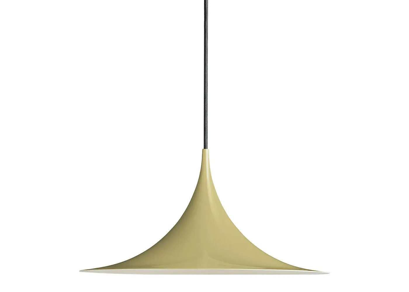 30cm Semi Pendant Light - Fennel Seed, Metal