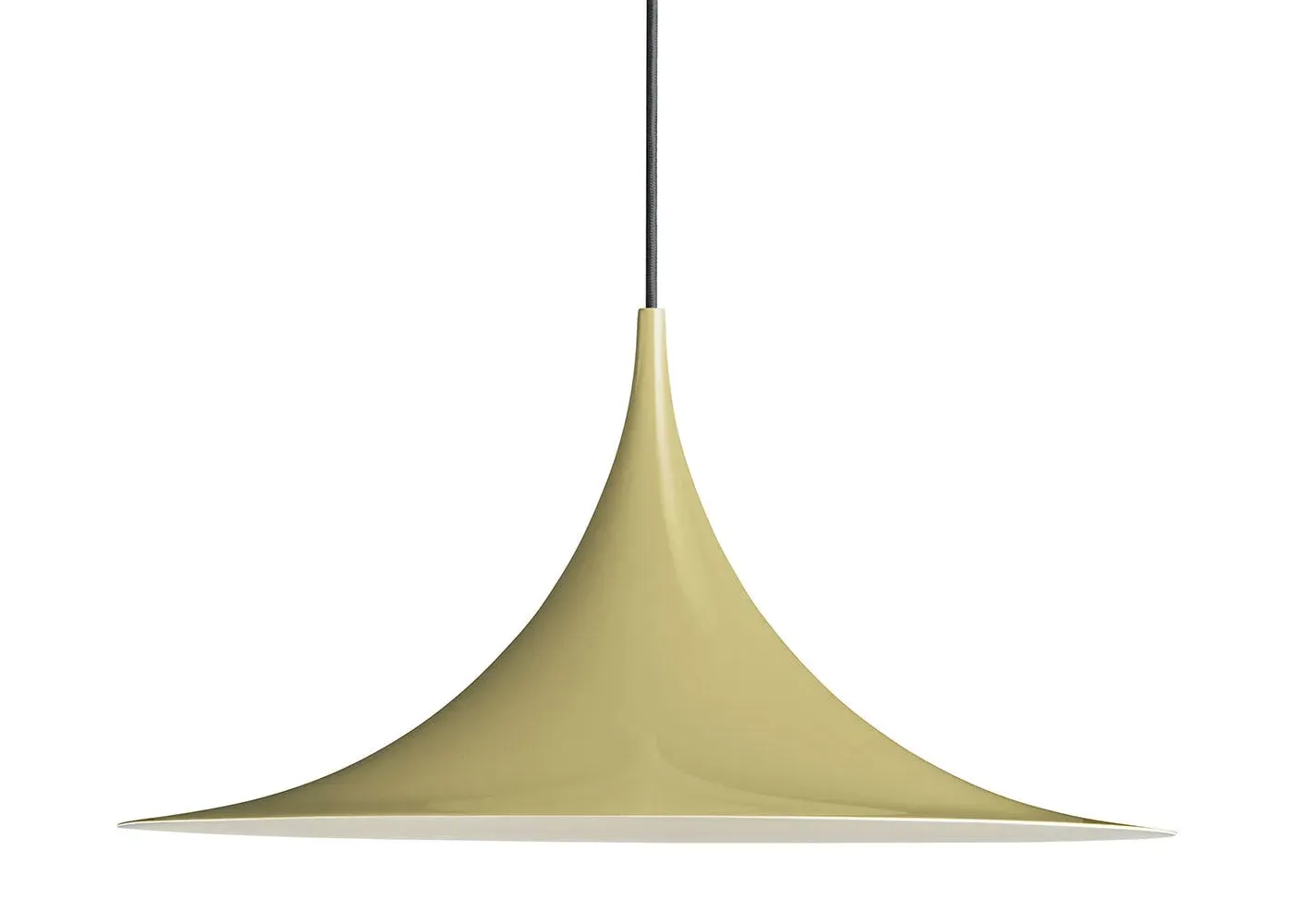 47cm Semi Pendant Light - Fennel Seed, Metal