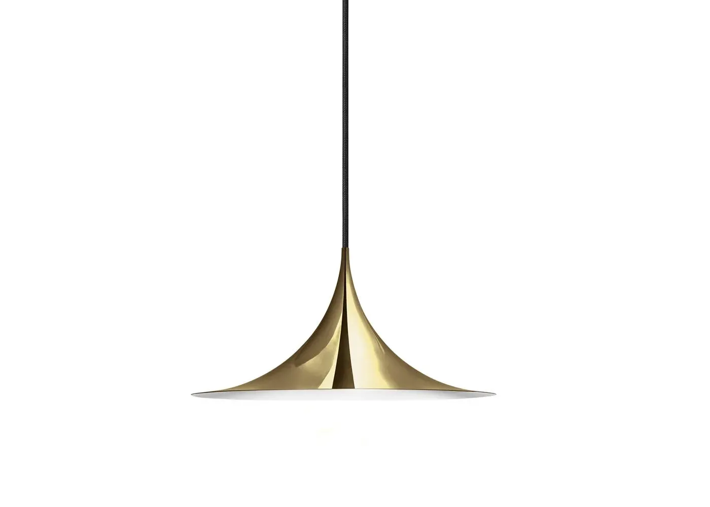 47cm Semi Pendant Light - Roasted Pumpkin, Metal