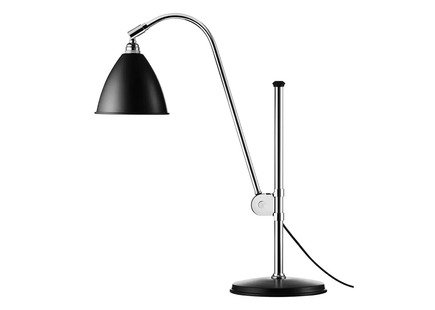 Adjustable Table Lamp - Black, Chrome image