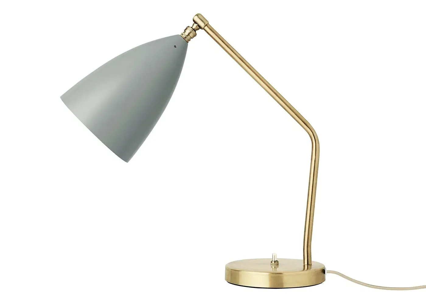 Adjustable Table Lamp - Blue, Brass