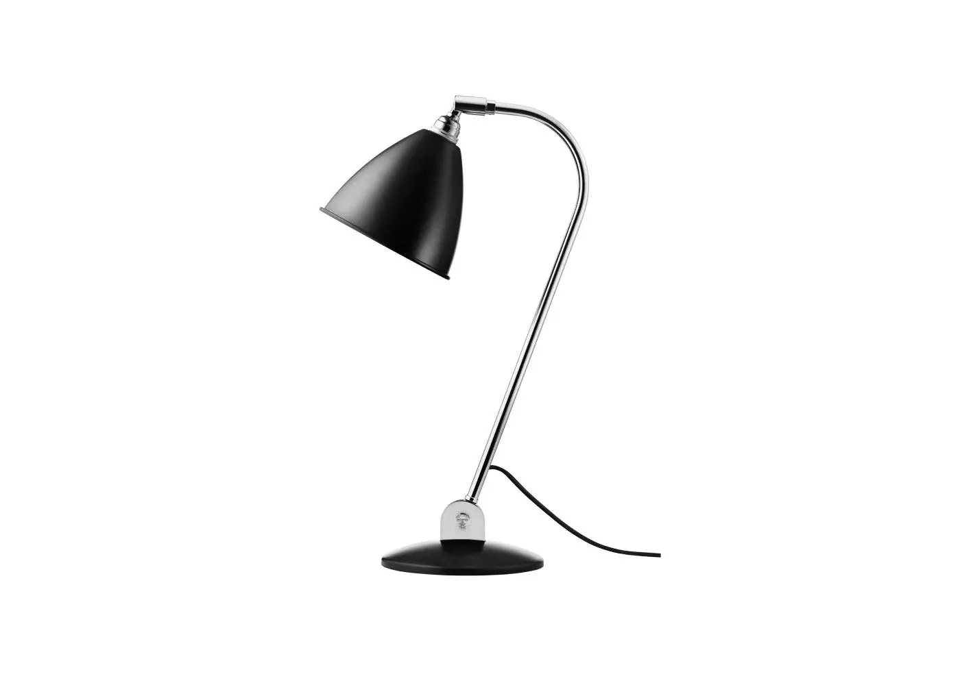 Adjustable Table Lamp with Flexible Arm - Black image