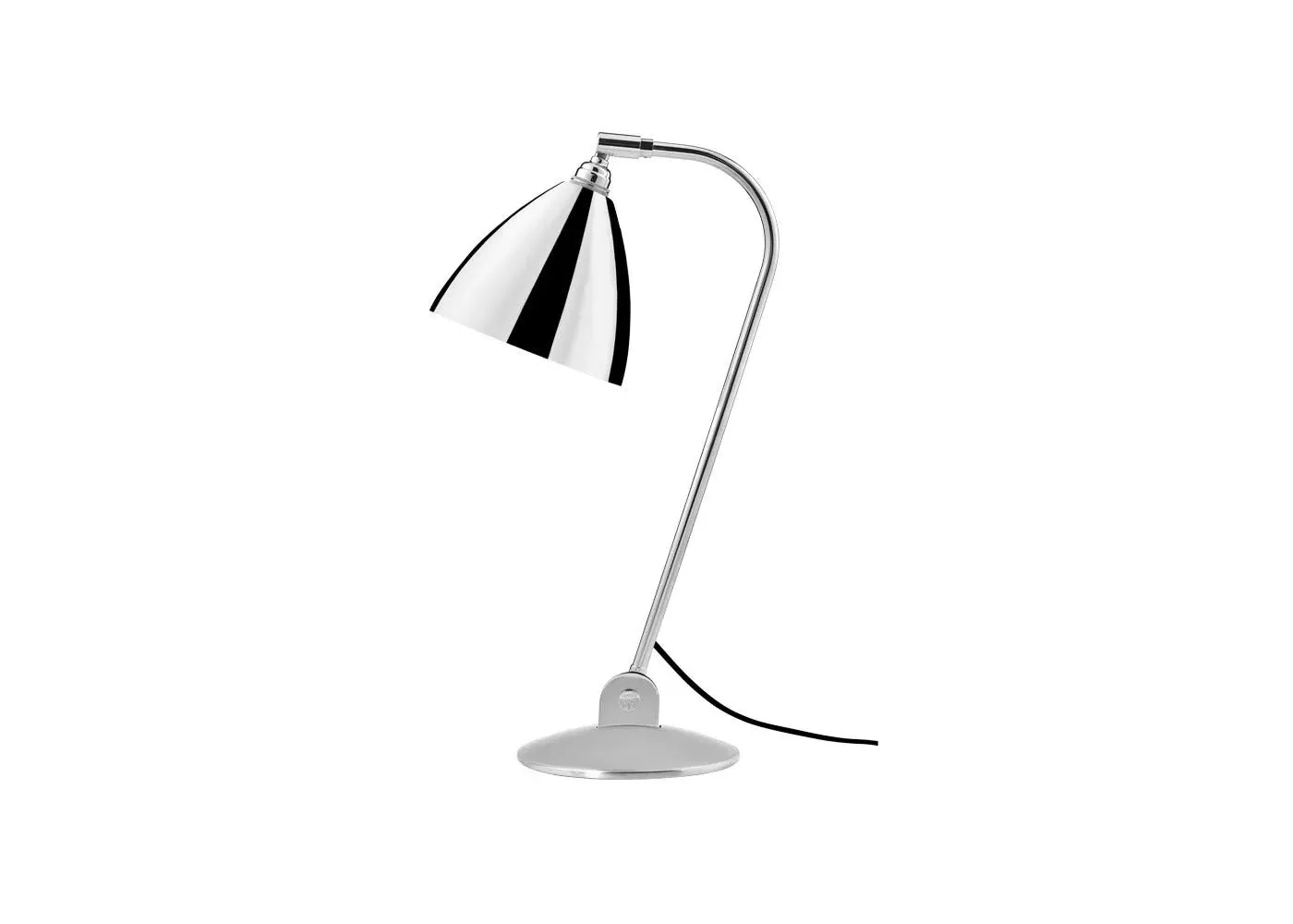 Adjustable Table Lamp with Flexible Arm - Chrome