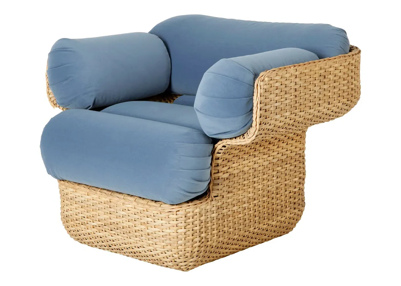 Basket Lounge Chair - Cream image