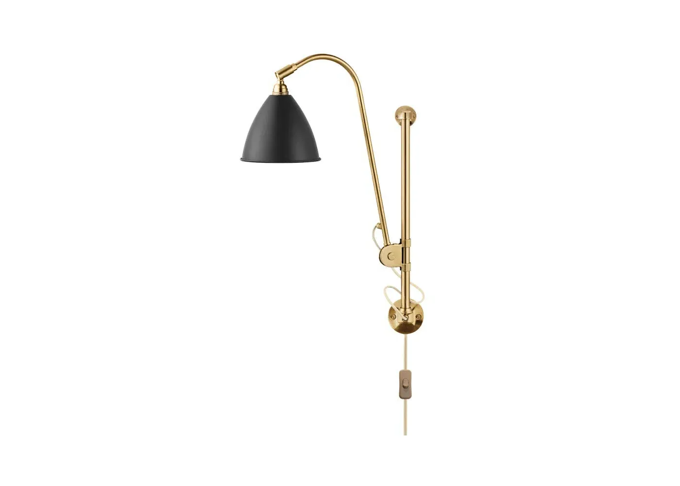 BL5 Wall Lamp Adjustable Arm - Black, Metal image
