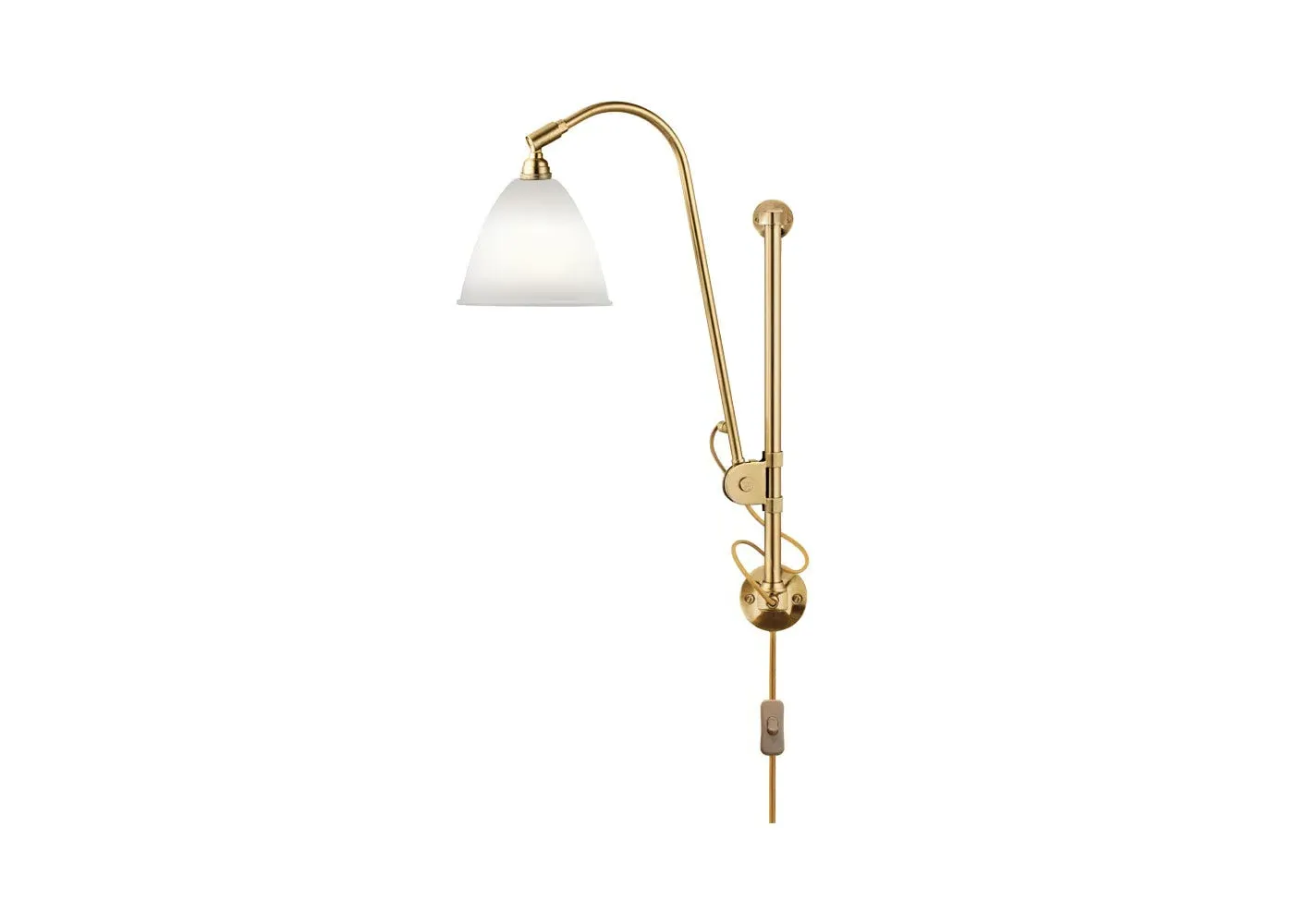 BL5 Wall Lamp Adjustable Arm - Bone, China