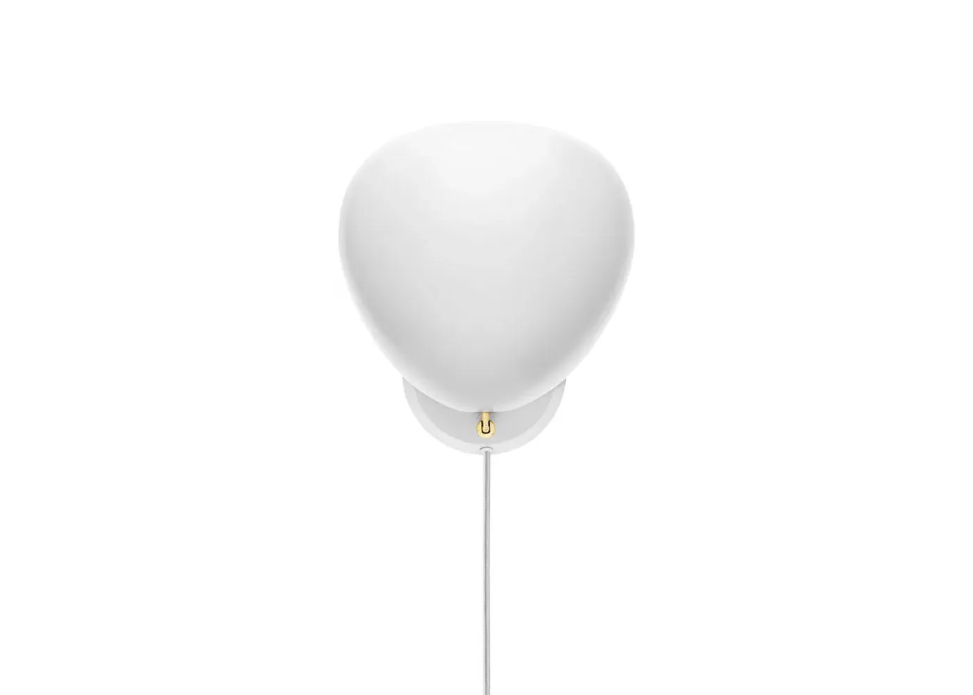 Cobra Wall Lamp with Cable - White, Metal
