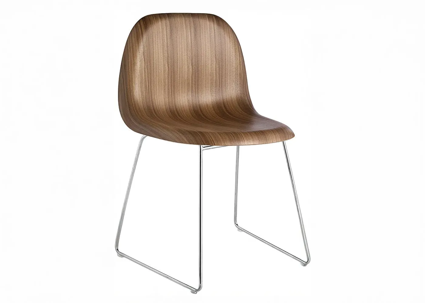 Dining Chair - Dark Wood, Walnut