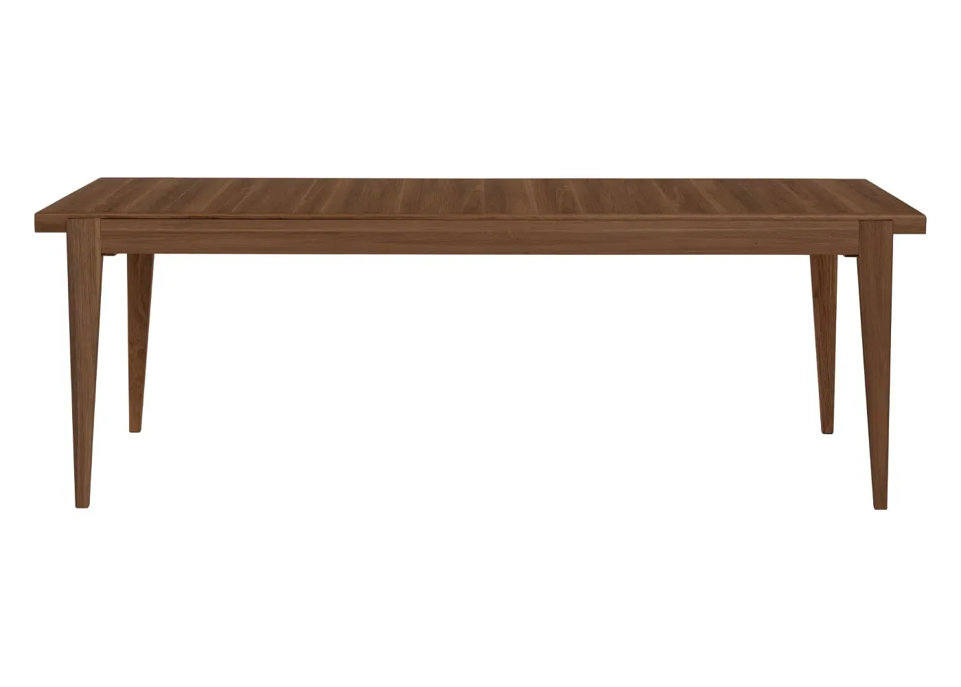 Extendable Dining Table - Walnut, Solid Wood