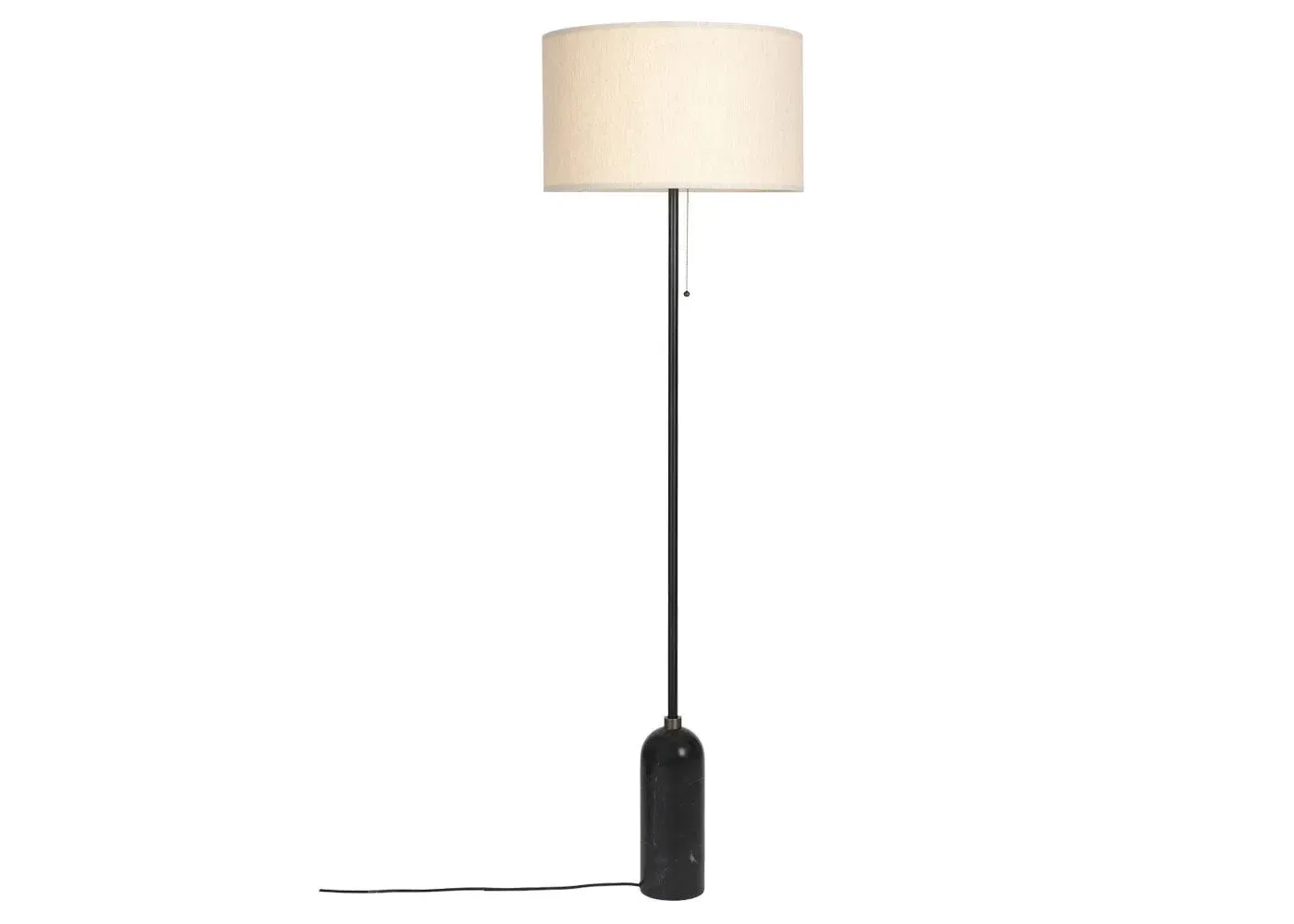 Gravity Floor Lamp - Black, Marble