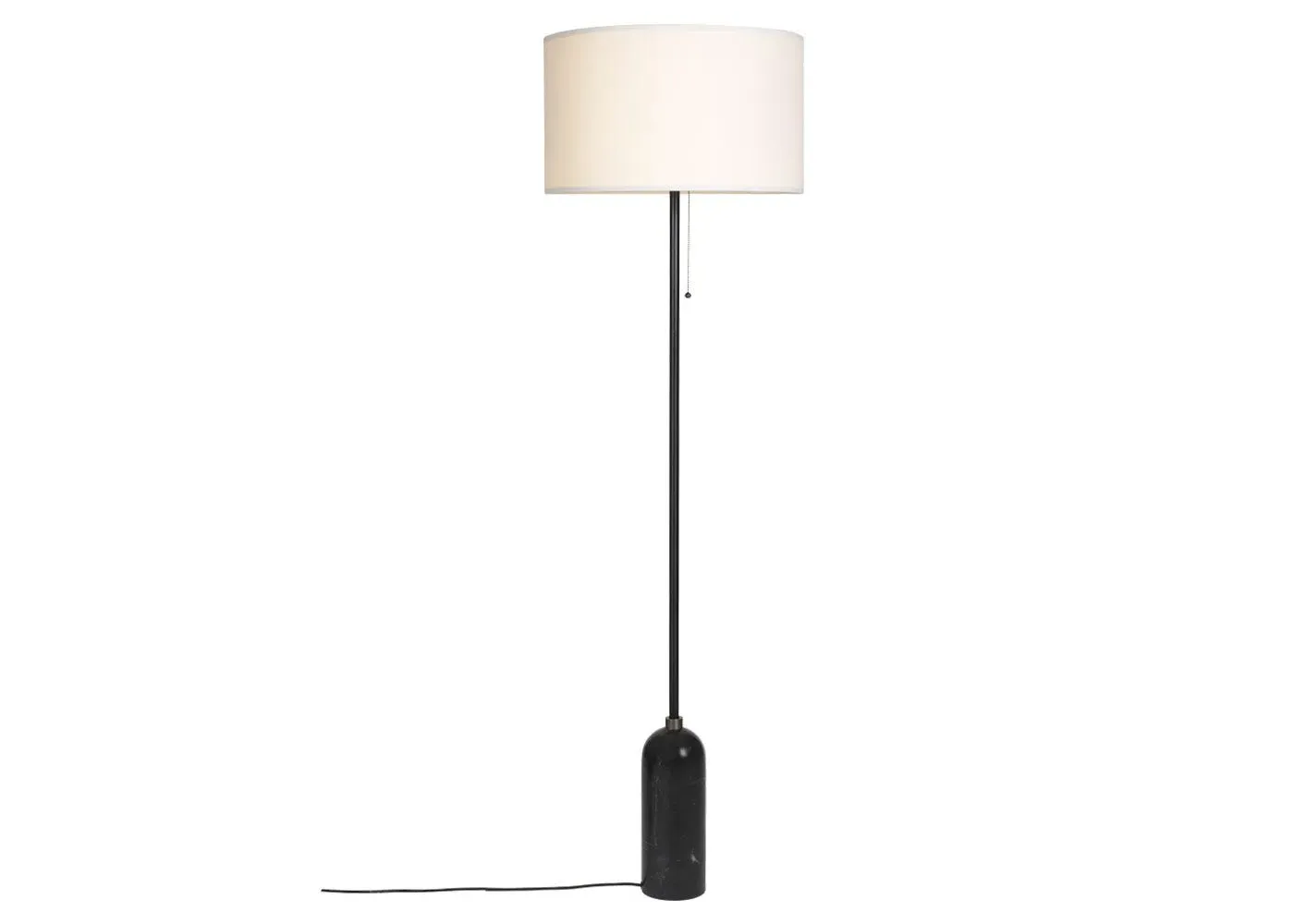 Gravity Floor Lamp - Black, Marble