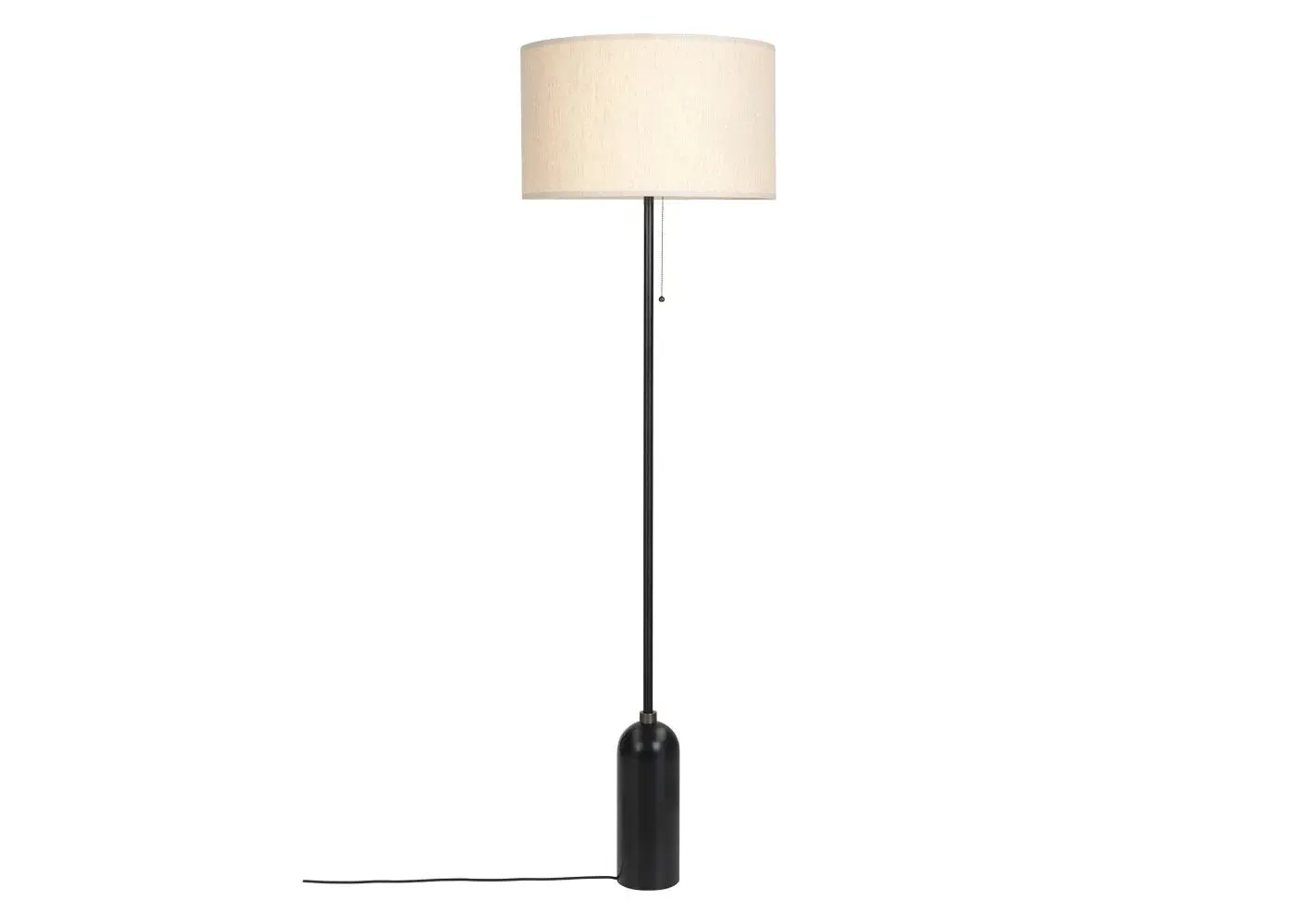 Gravity Floor Lamp - Black, Steel image