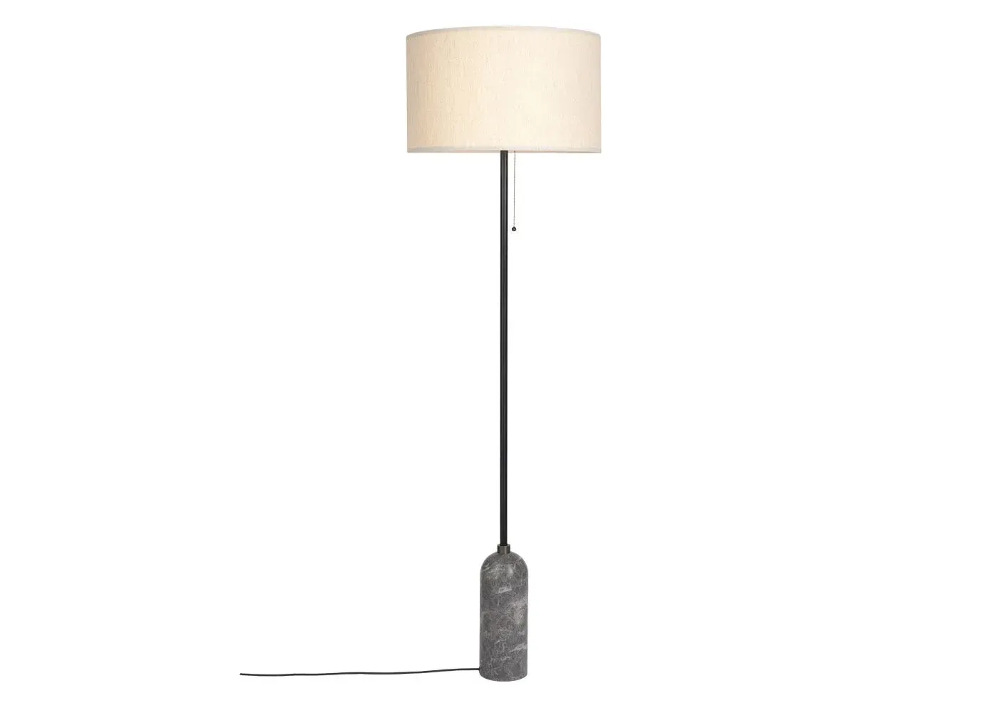 Gravity Floor Lamp - Grey, Marble