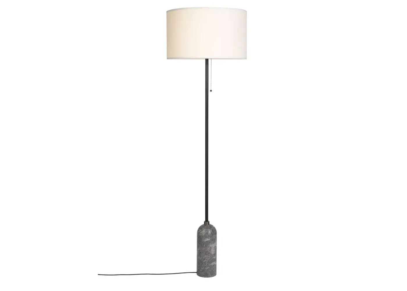 Gravity Floor Lamp - Grey, Marble