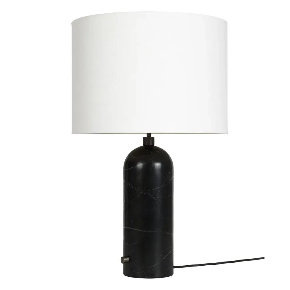 Large Table Lamp with Balance Design - Black