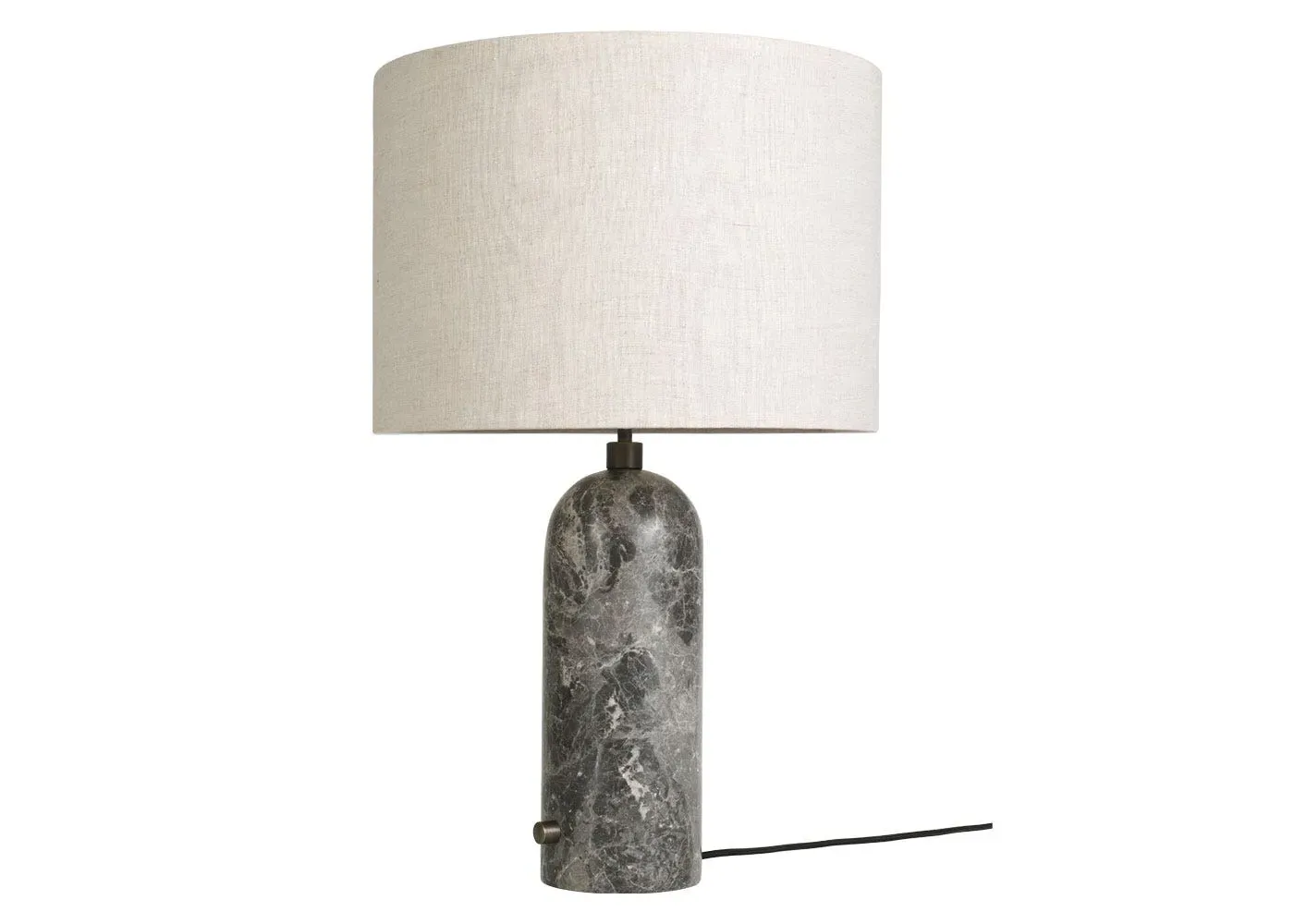 Large Table Lamp with Balance Design - Grey