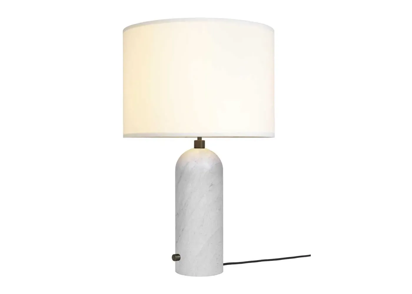 Large Table Lamp with Balance Design - White