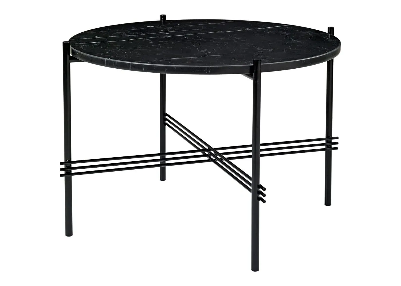 Medium Coffee Table - Black, Marble image
