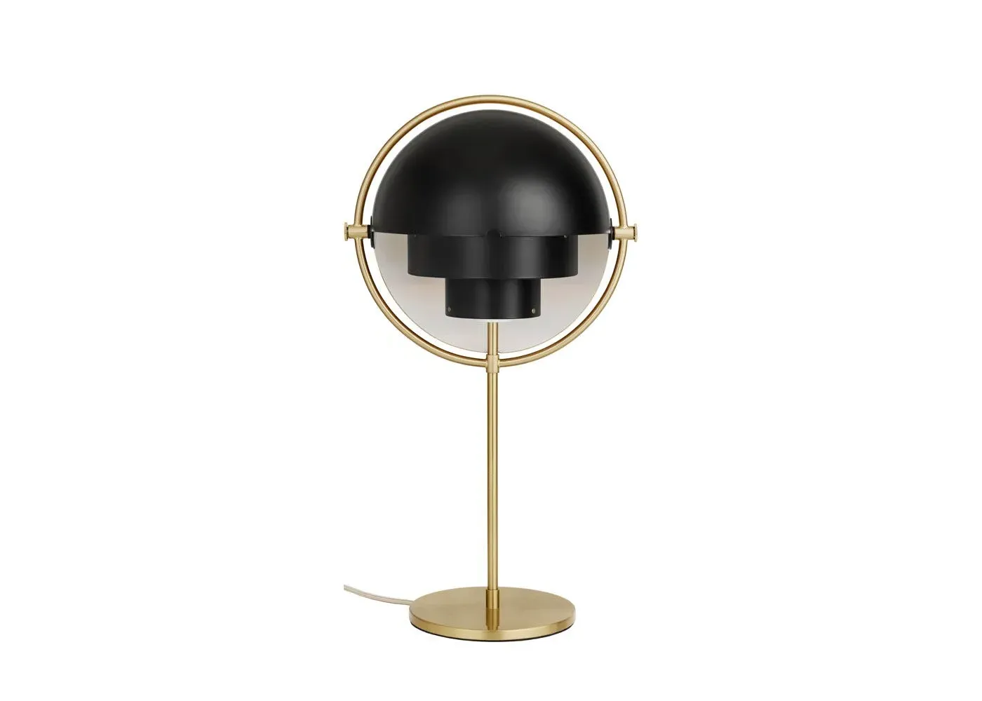 Multi-Lite Table Lamp - Black, Brass image