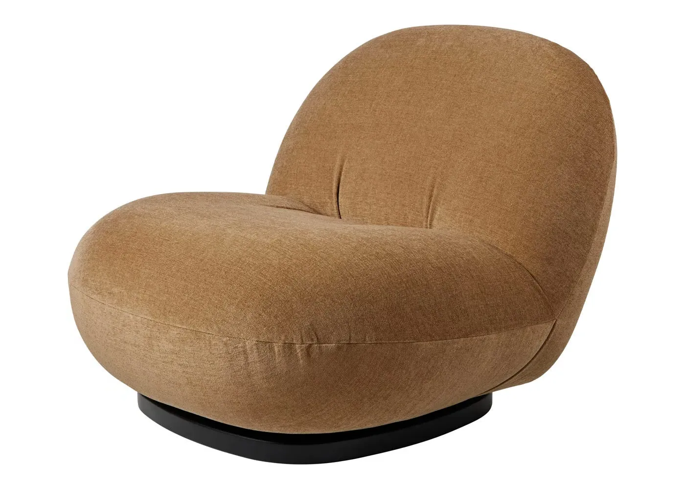 Pacha Lounge Chair - Brown, Belsueded image