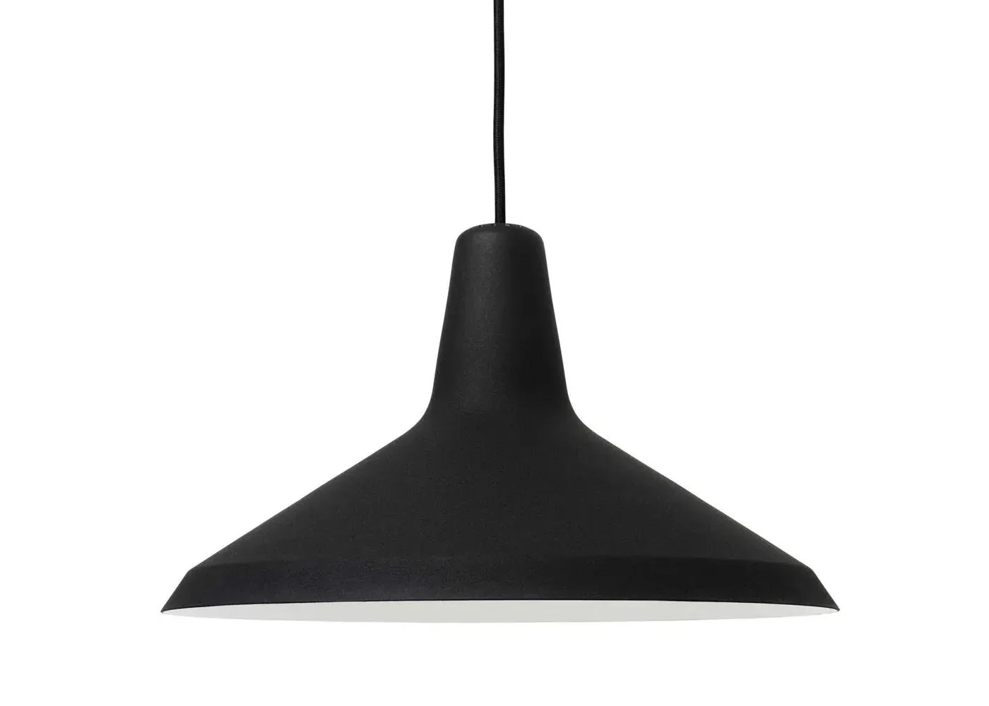 Pendant Light with Sand-Blasted Finish - Black image