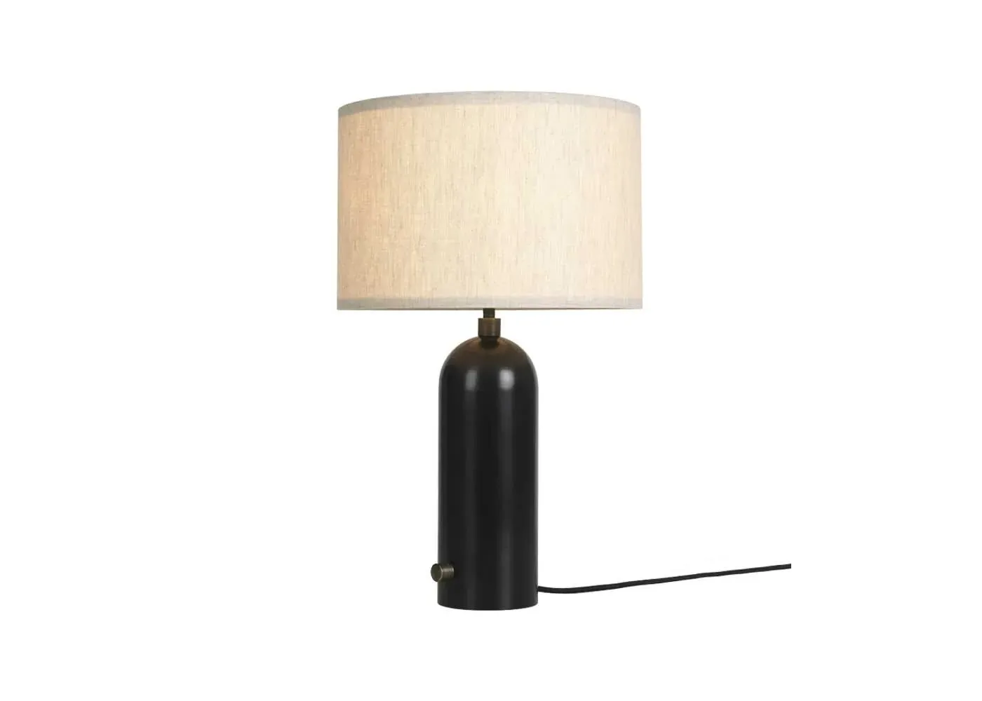 Small Table Lamp with Balance Design - Black