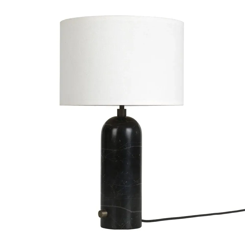 Small Table Lamp with Balance Design - Black