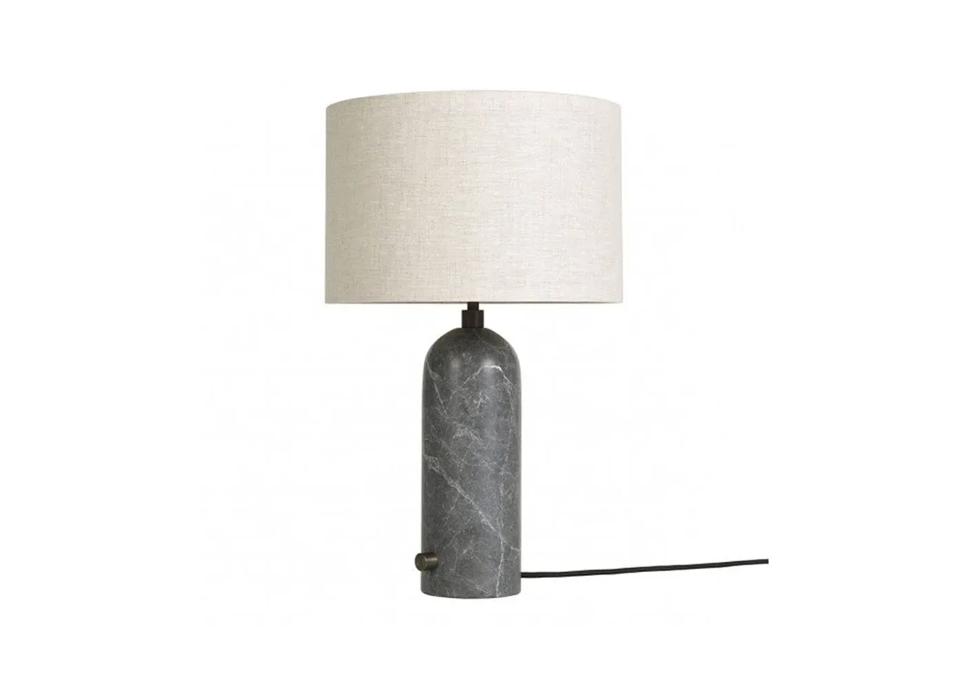 Small Table Lamp with Balance Design - Grey