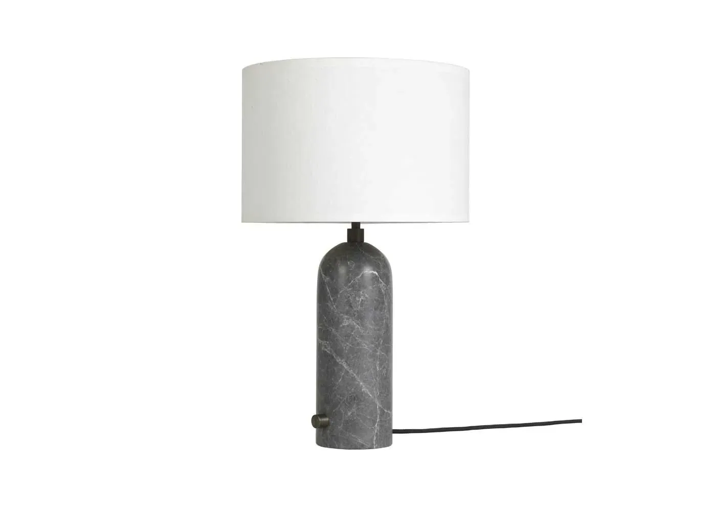 Small Table Lamp with Balance Design - Grey