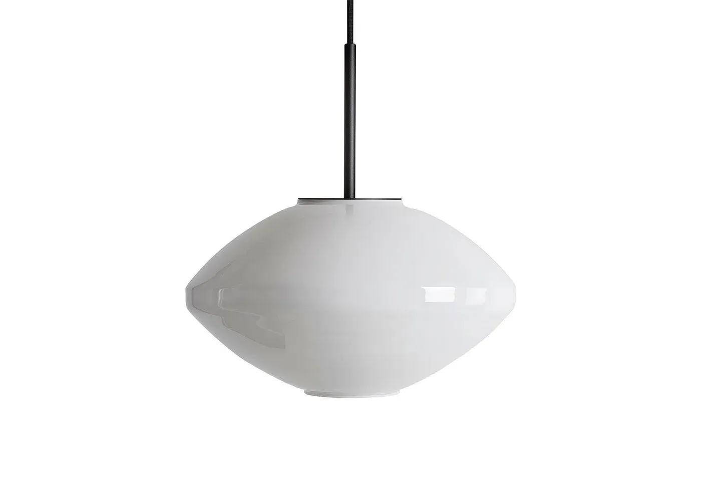 Archive Pendant Light - White, Glass image