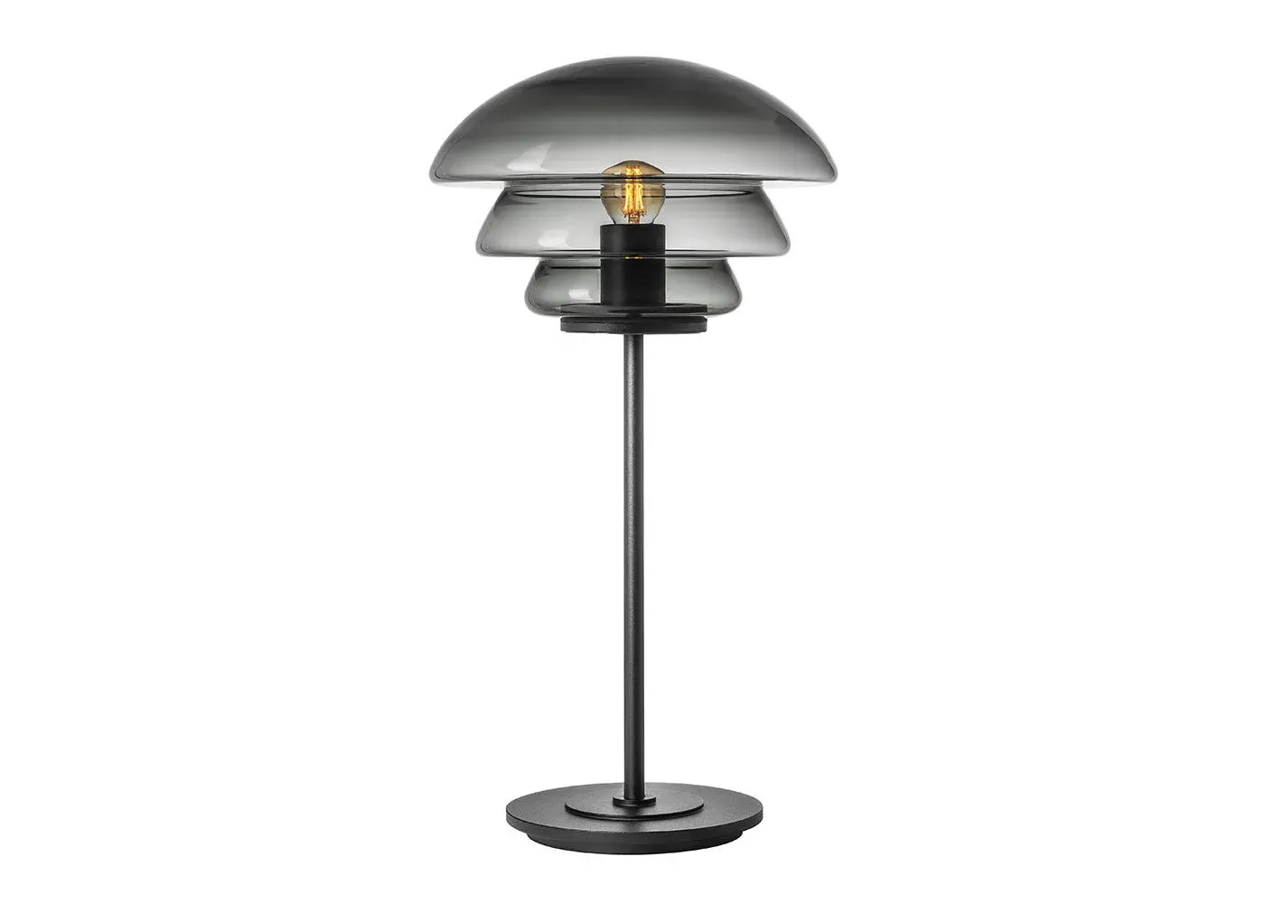 Archive Table Lamp - Grey, Glass