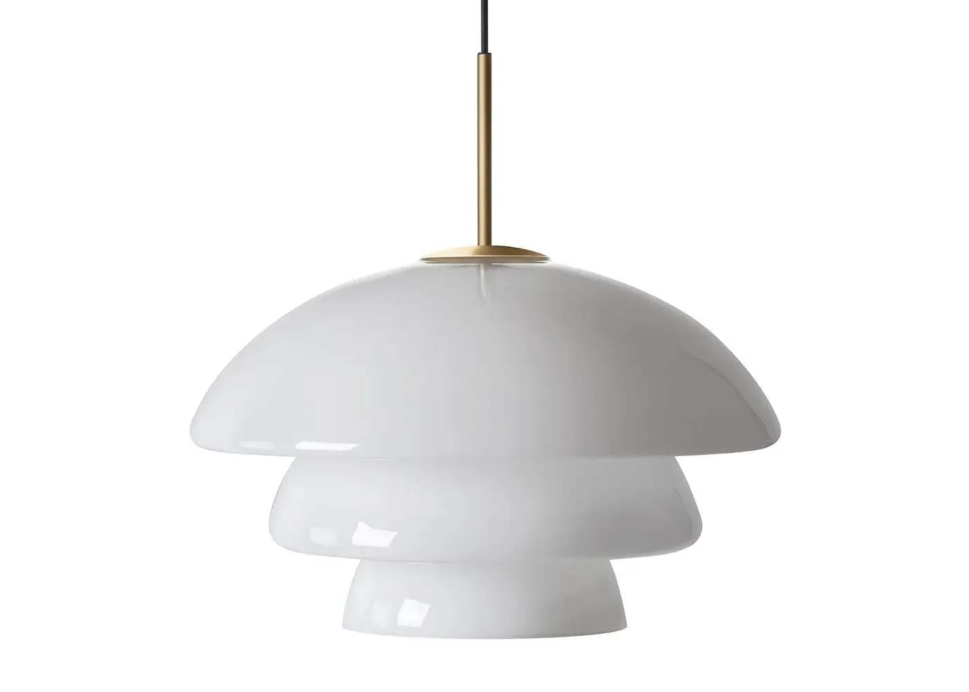 Extra Large Pendant Light - White, Glass