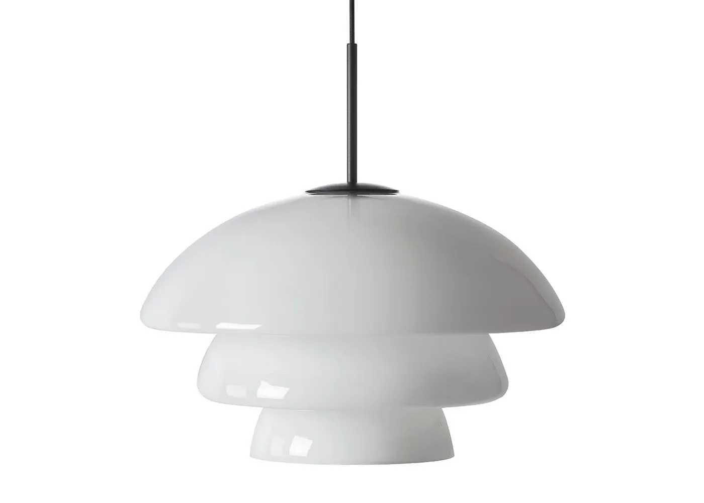 Extra Large Pendant Light - White, Glass