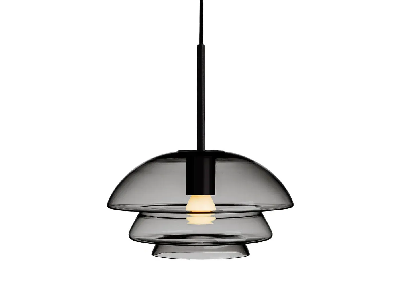 Pendant Light - Grey, Glass